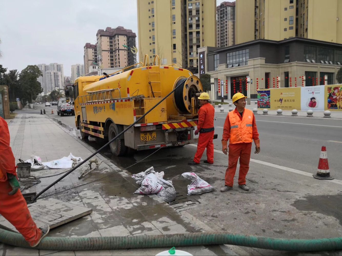 济源排污管道清淤-管道清洗